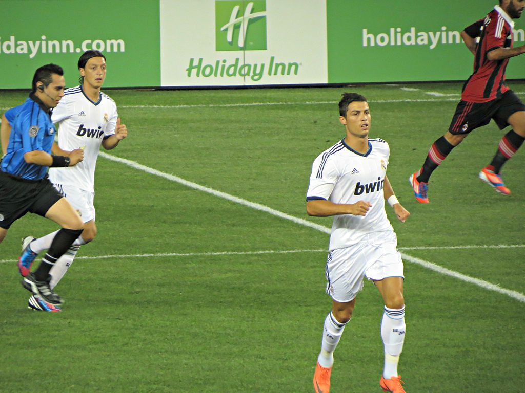 Ozil und Ronaldo